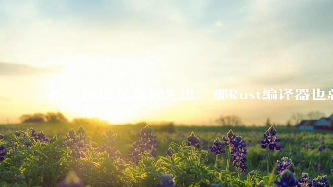 Rust据说是这样先进，那Rust编译器也总该是Rust写的吧？